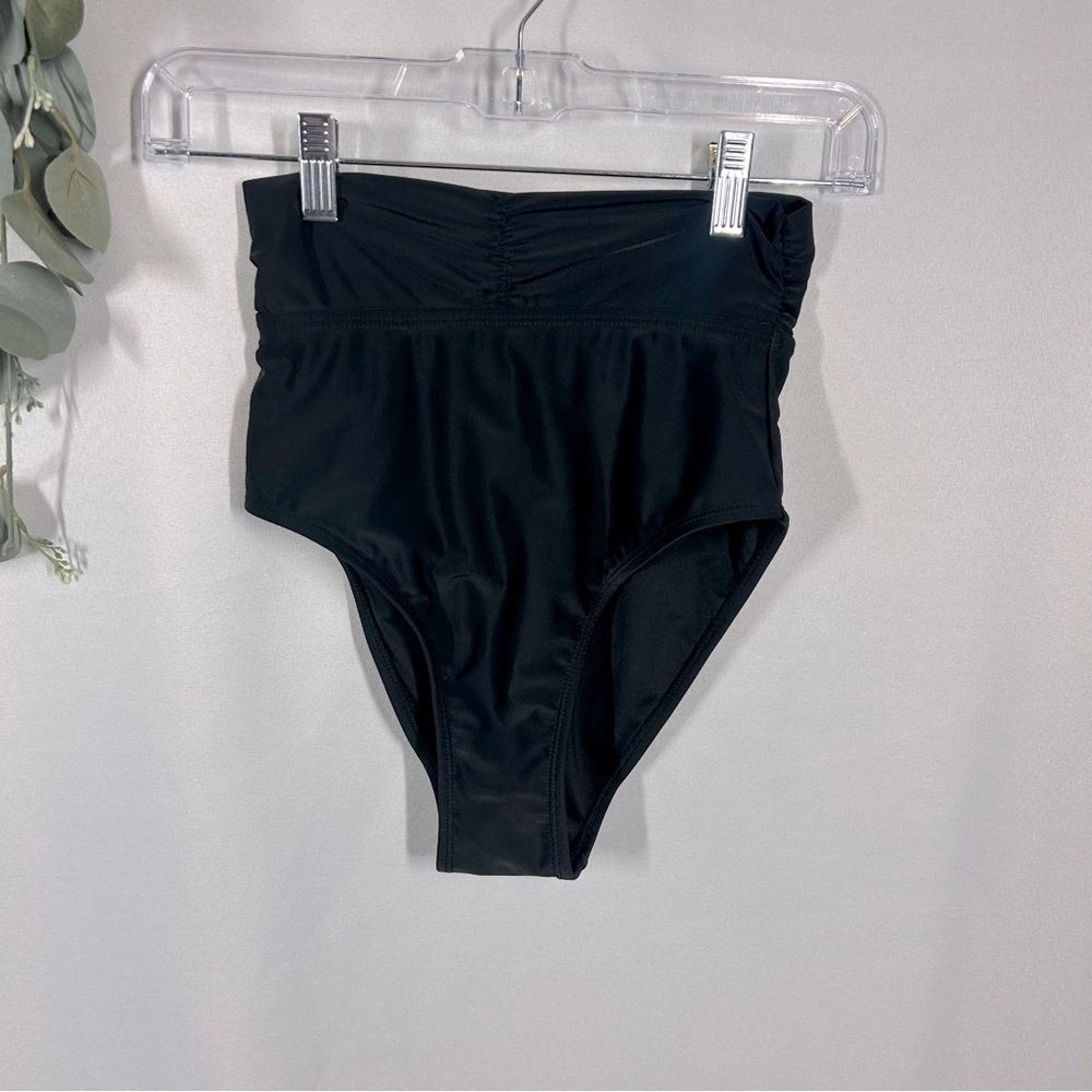 Cupshe | High Rise Black Bikini Bottoms Swim Women’s Size XS